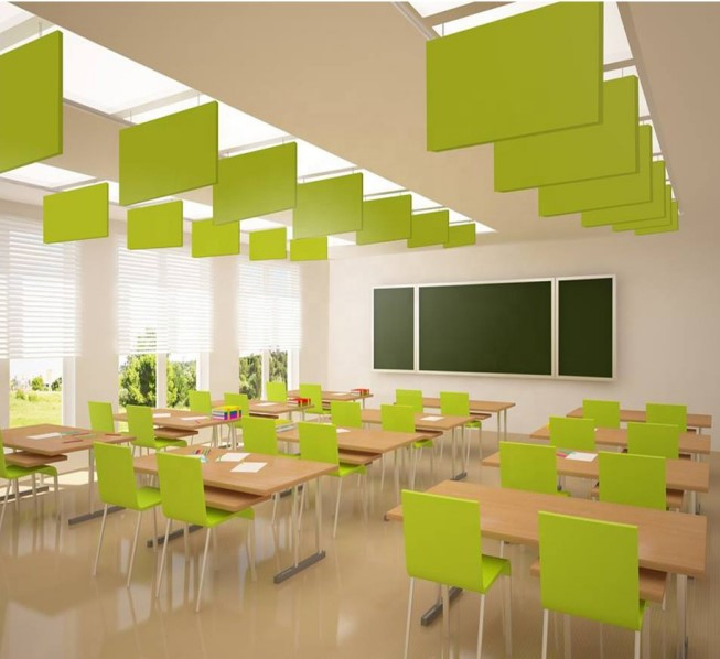 Sound Absorbing Acoustic Board Acoustic Ceiling Baffles