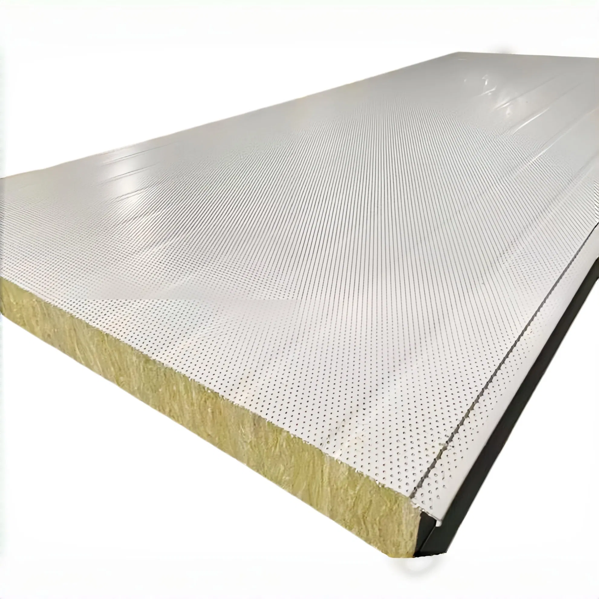 High Density Rock Wool Acoustic Sandwich Panel for Industrial Machinery Noise Control