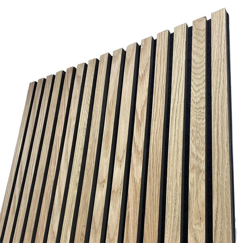 60X240cmwarm Oak Natural Wanult Acoustic Wood Slat Panels Akupanel