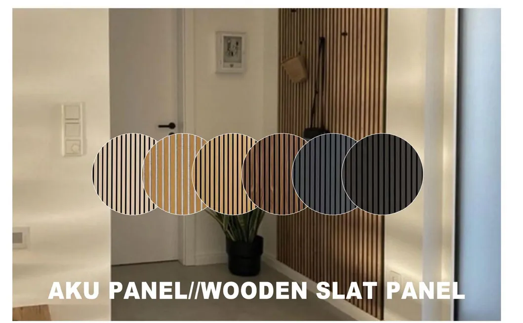 Wooden Slat Acoustic Panel