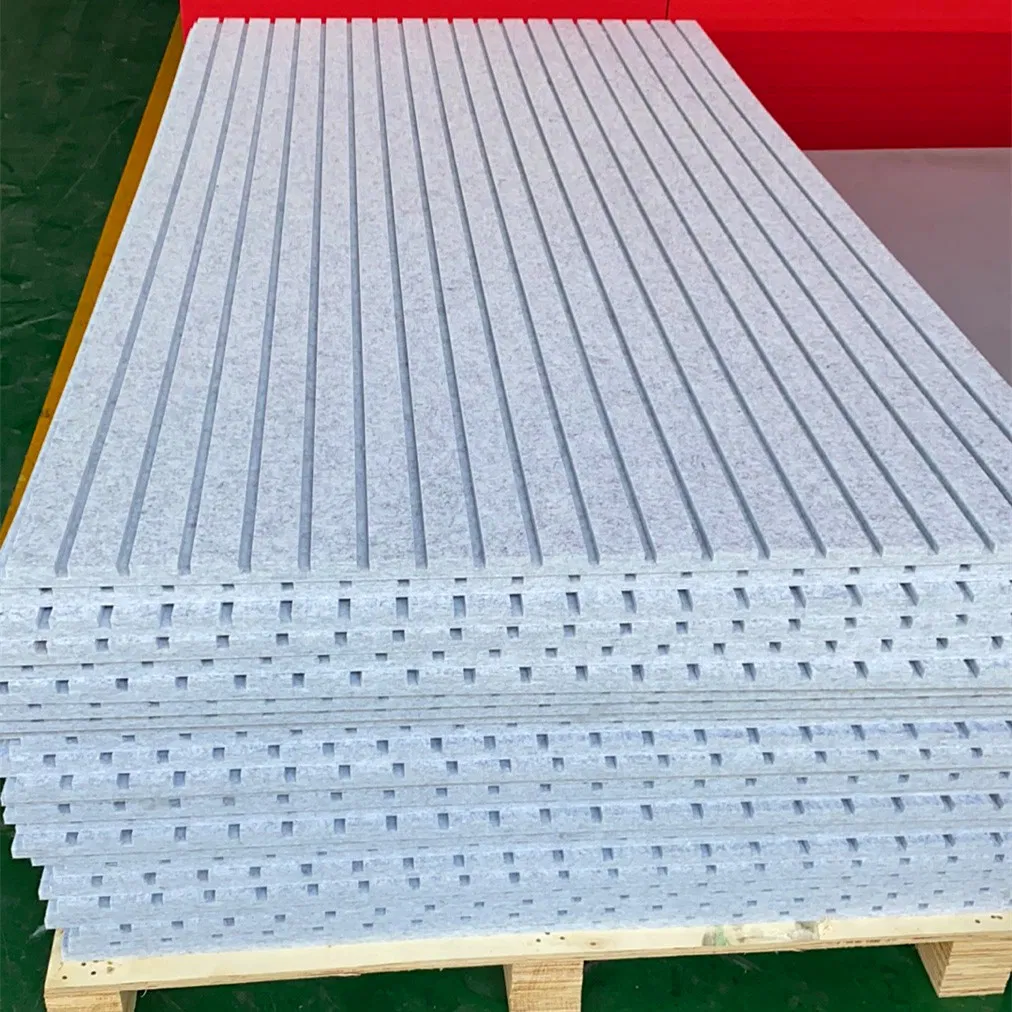 U Style Grooved PET Acoustic Panels
