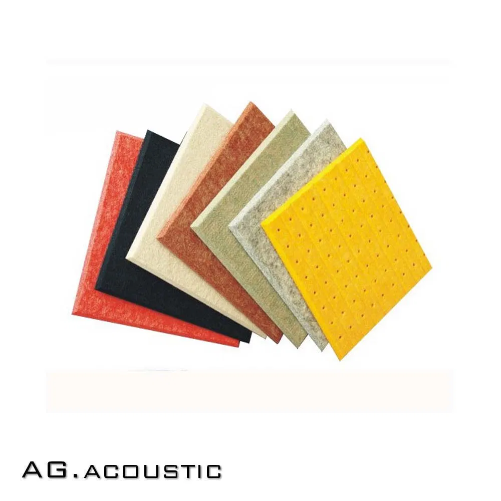 AG. Acoustic Building Material Decorative Board Polyester Fiber Soundproof Wall Panels