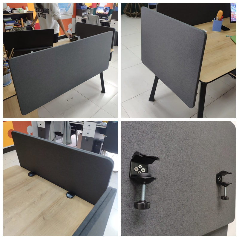 Pet Acoustic Privacy Partition Office Divider Soundproof Acoustic Floor Standing Partition