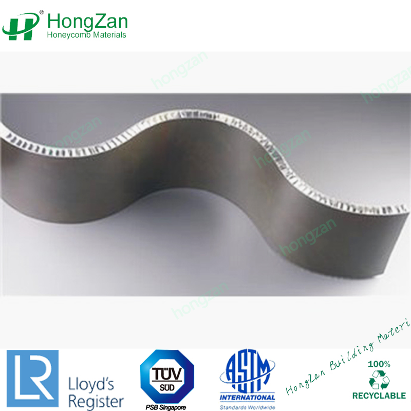 Customized Shaped Honeycomb Panel Lightweight Aluminium Honeycomb Panel