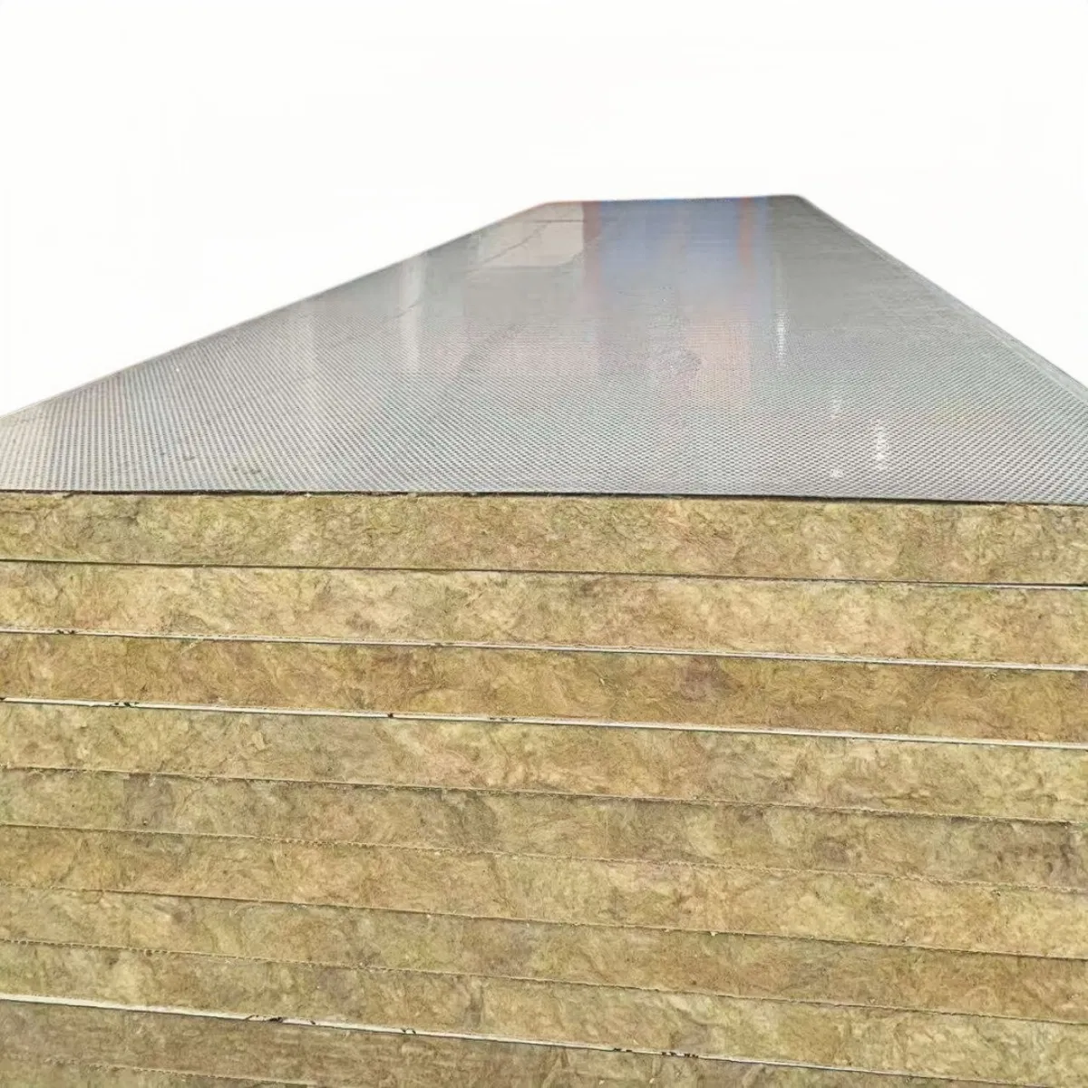 Acoustic Sandwich Panel with Fiberglass Wool Core for Industrial Fan Enclosure Noise Control