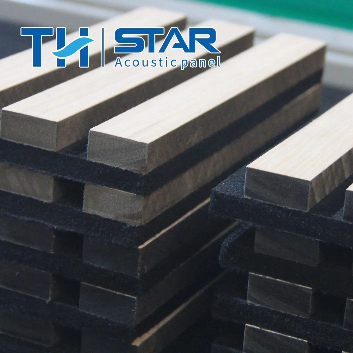 Low Price Polyester Fiber Acoustic Panel 3D Diffuser Studio Absorb Soundproofing Material