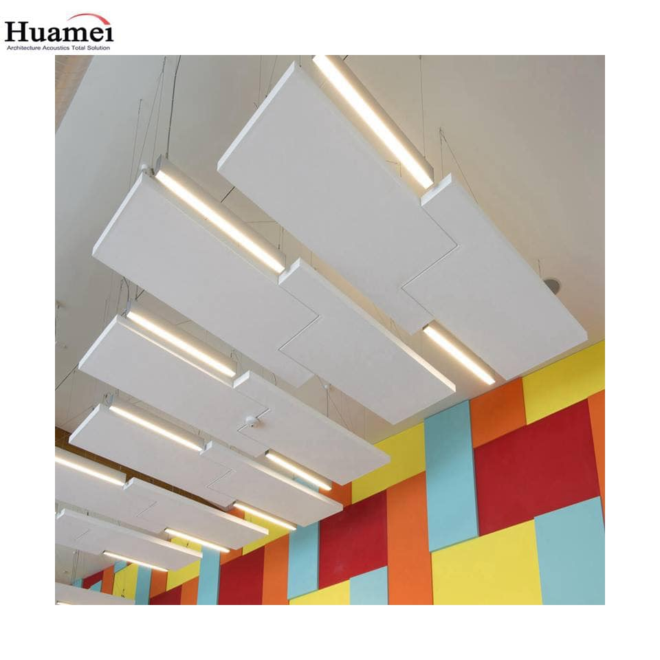 Eliteguard High-Performance Suspended Sound Control System with Eco-Optimized Fiberglass Core Nrc 0.9 Certified for Superior Noise Reduction