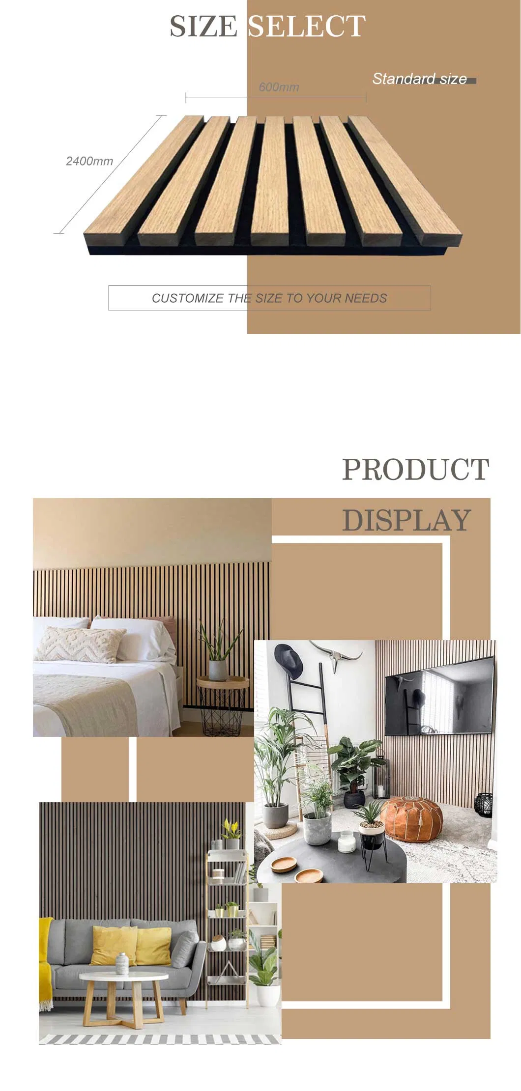 Acoustic Slat Panel Application