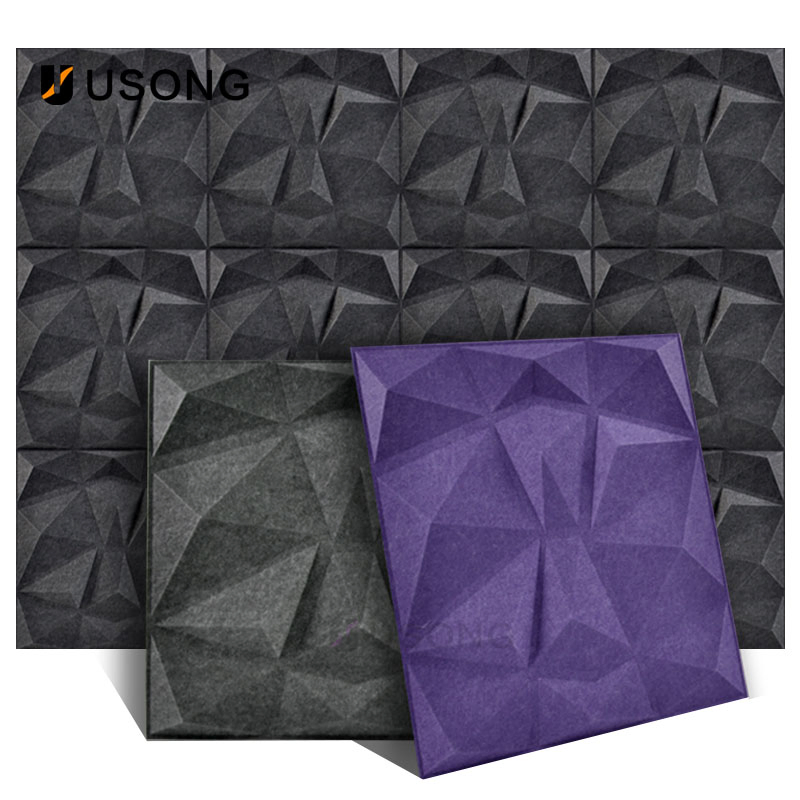 Eco-Friendly Polyester Felt Sound Insulation Board for Safety