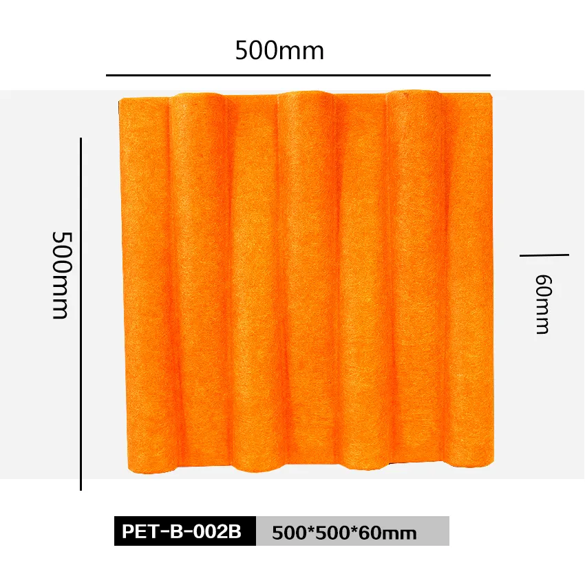 3D Polyester Fiber Acoustic Panel View 1