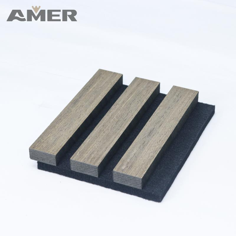 Acoustic Panel Diffusion Wall Soundproofing Slat Wooden Fiber Acoustic Panels Sound Proof Wall Panels High Density Wall Cladding