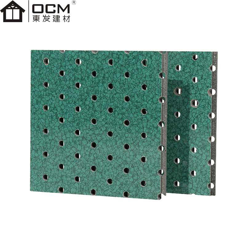Wood Diffuser Sound Proof Absorption Wall Noise Reduction Perforated Acoustic Panel
