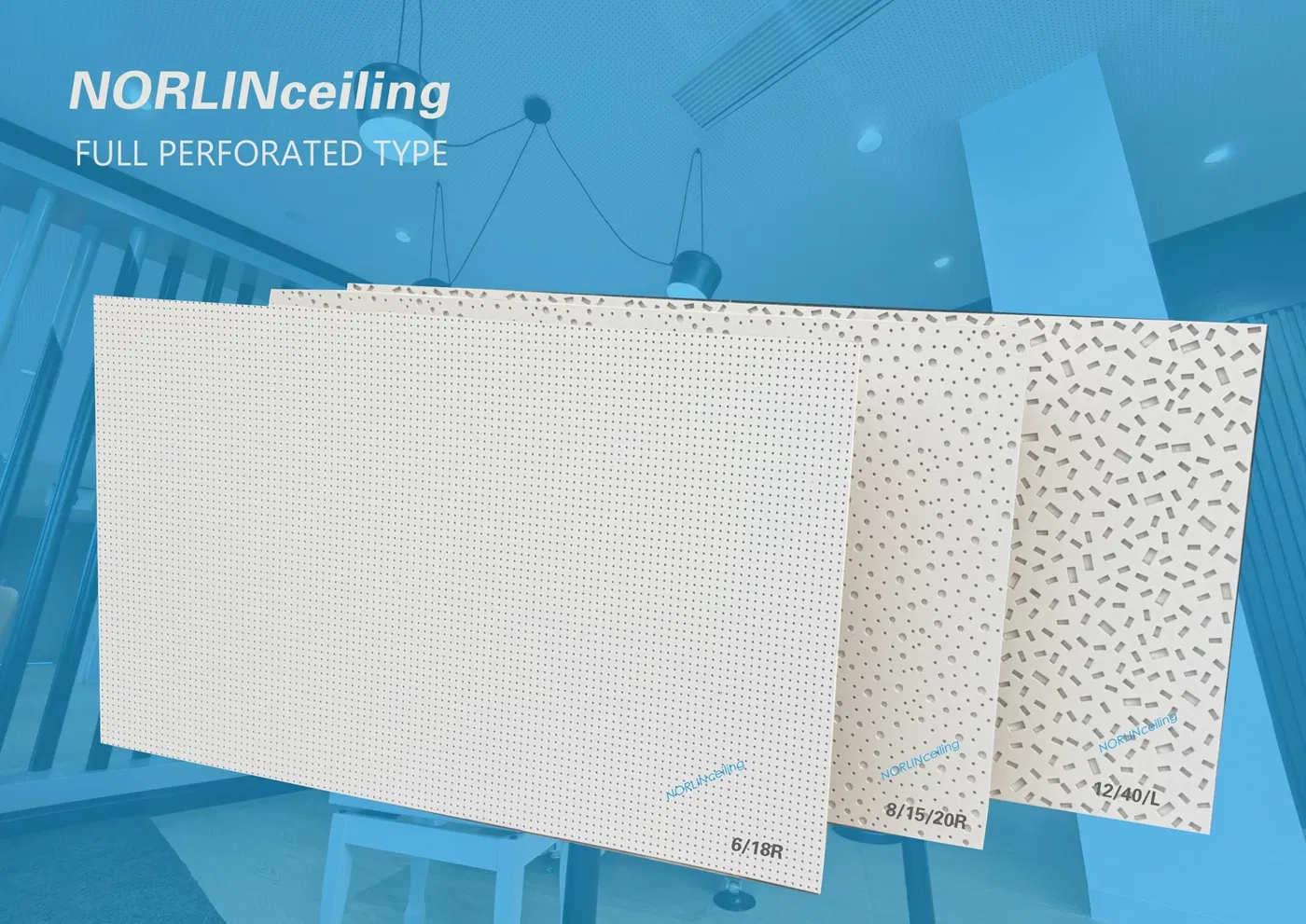 Acoustic Plater Board Ceiling