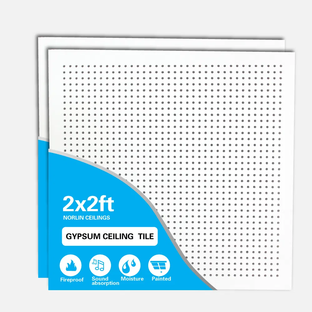 Acoustic Plater Board Ceiling Suspended Grid System 600*600