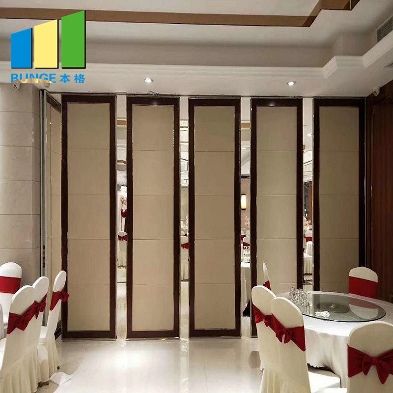 Commercial Sliding Folding Acoustic Operable Partition Walls for Hotel