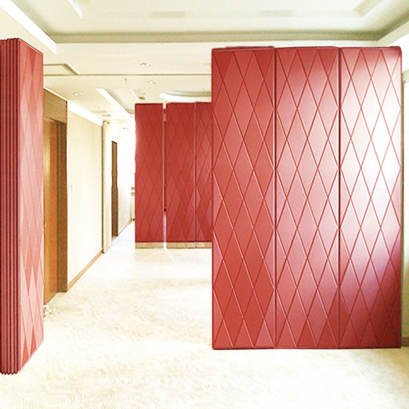 Wood Wool Acoustic Panel Movable Sliding Door Panel