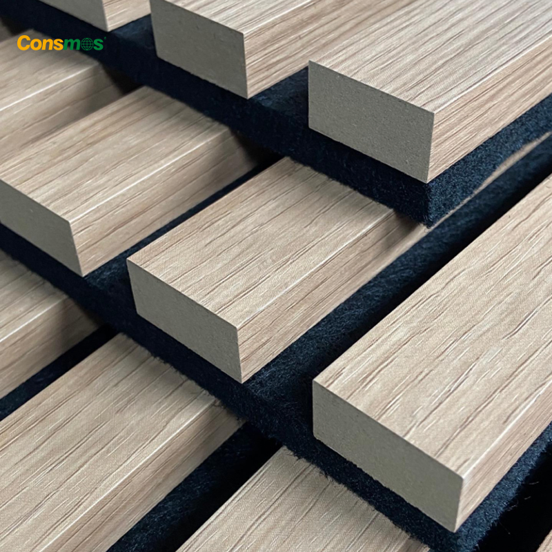 Recording Studio Polyester Fiber Sound Proof Ceiling Panel 3D Acoustic Diffuser Wall Panel