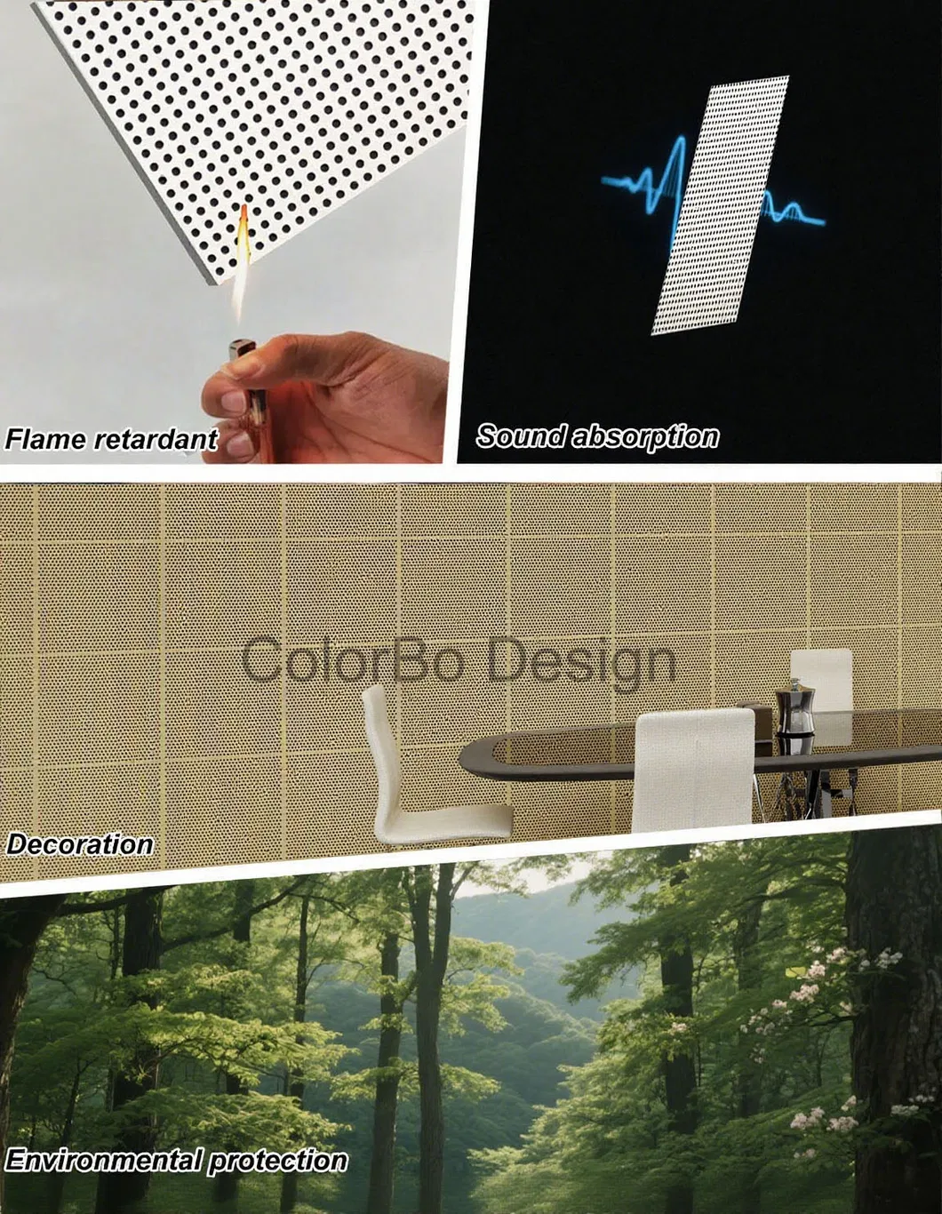 Acoustic Panel Features