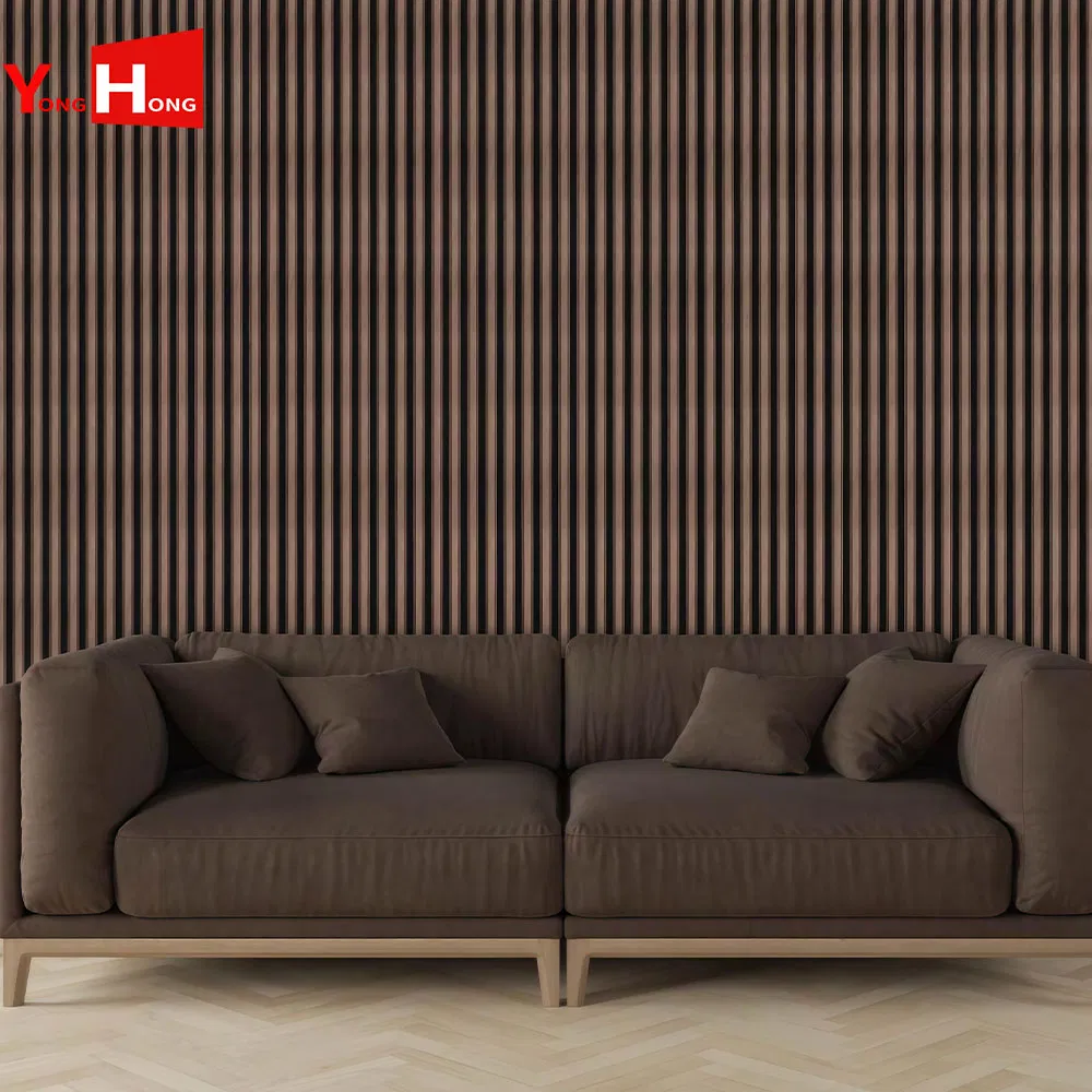 Construction-Decoration Soundproof Diffuser Panel 3D Fabric Wood Acoustic Wall-Panels