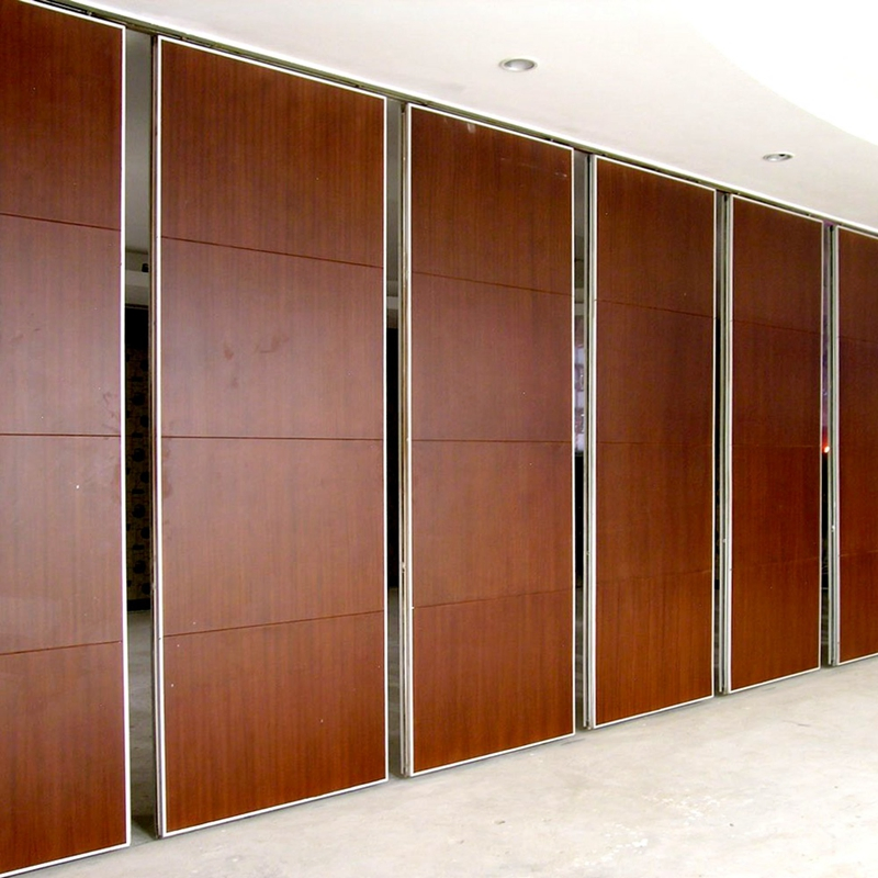 Wood Wool Acoustic Panel Movable Sliding Door Panel