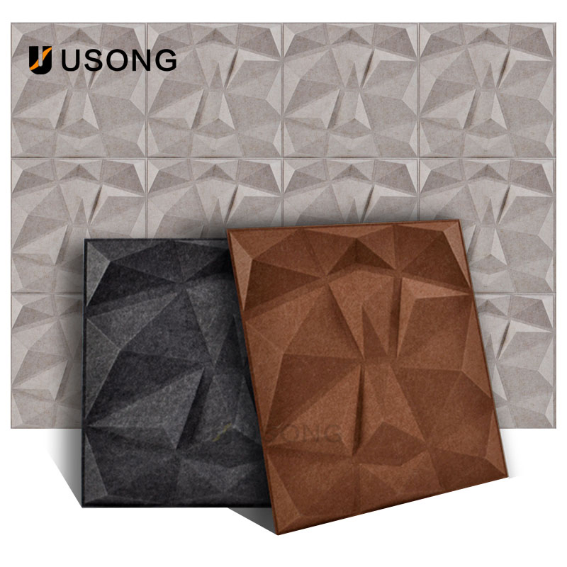 Eco-Friendly Polyester Felt Sound Insulation Board for Safety