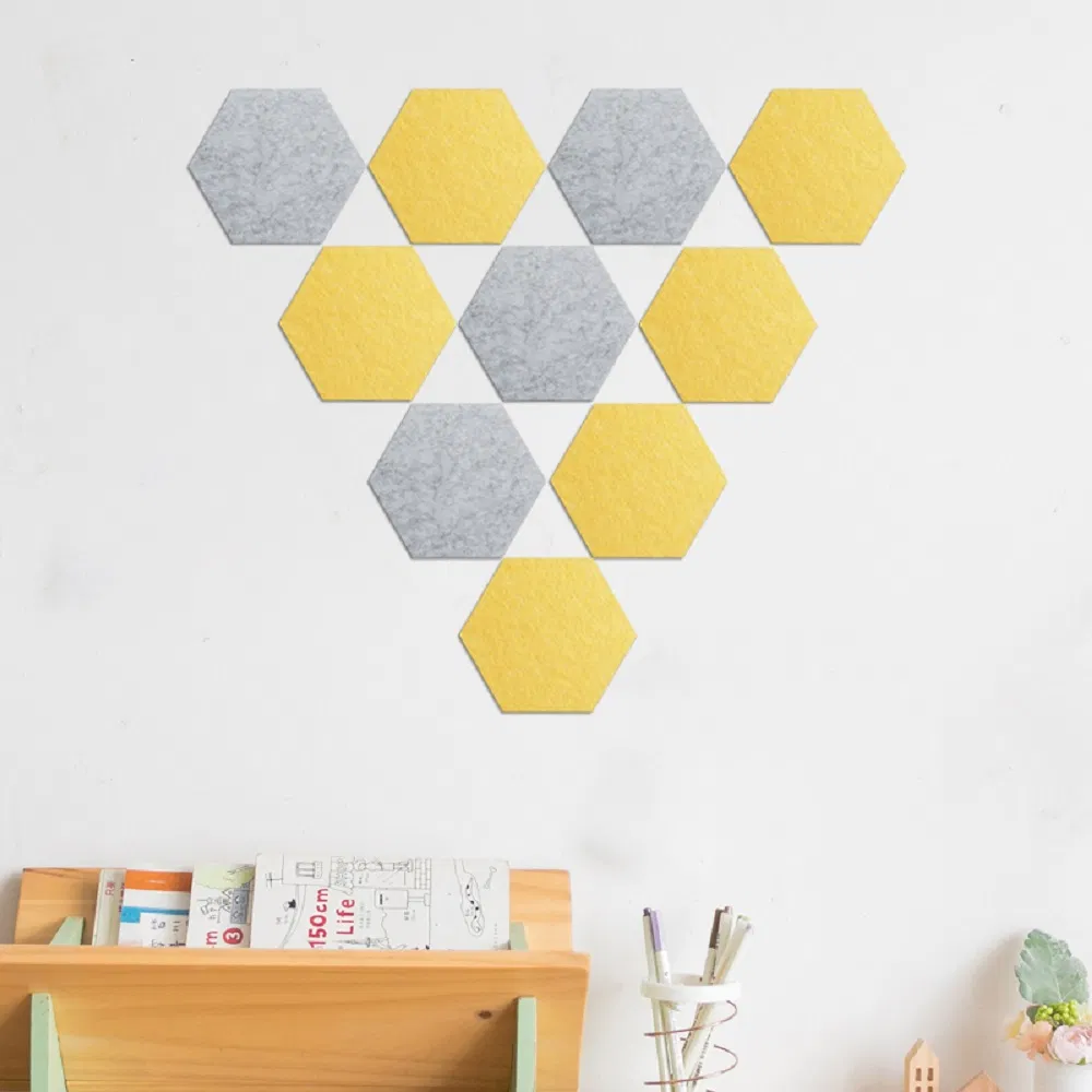 Polyester Acoustic Diffuser Panels - Noise Reduction 3D Wall Covering