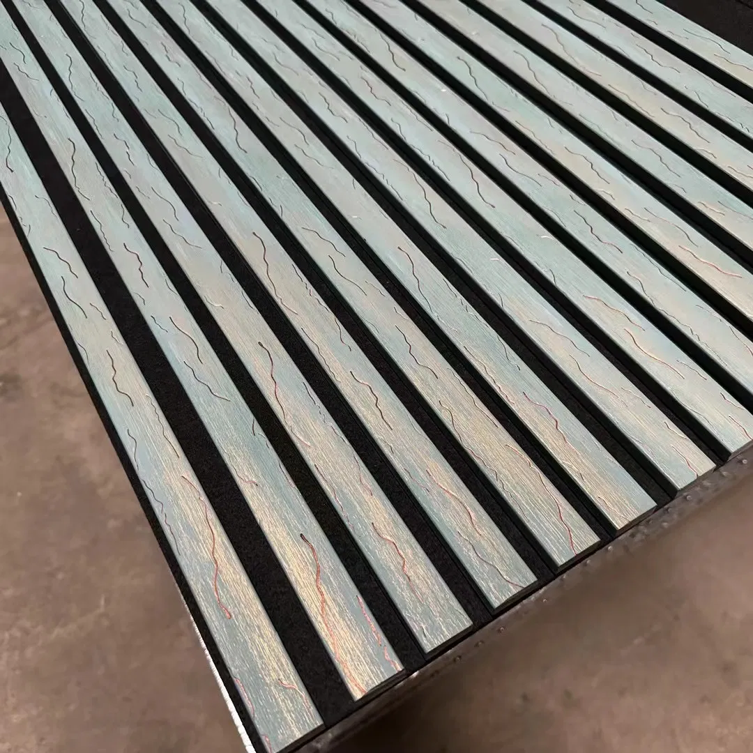 Factory Supply Auditorium Cheap Acoustic Panel 3D Wooden Acoustic Diffuser