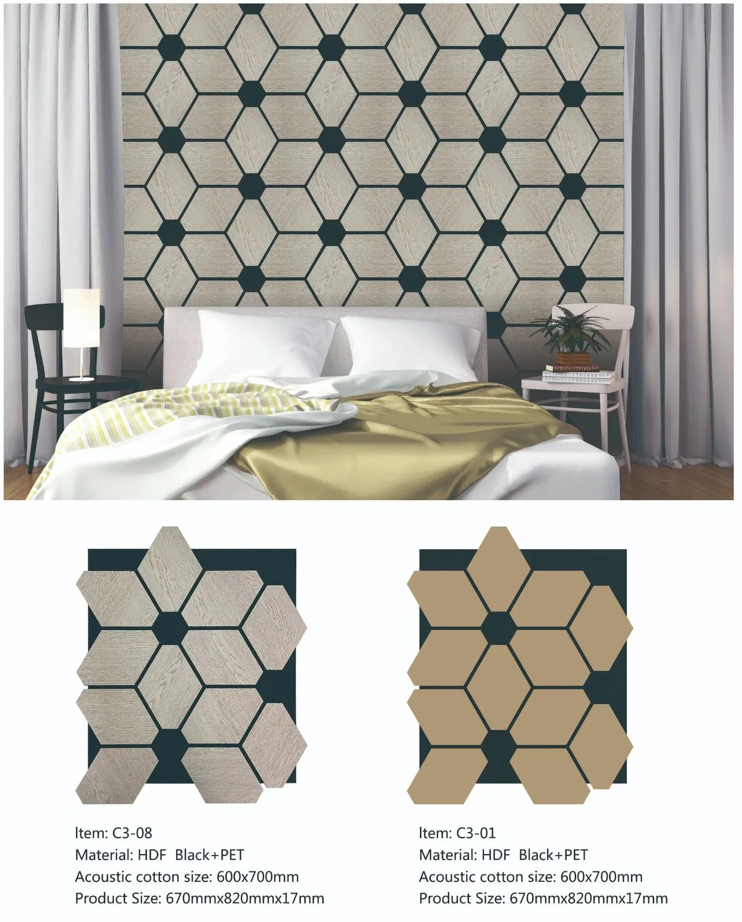 Slatted Wood Acoustic Panel Sound Absorbing Wholesale Indoor Decor Wall Panel Sound Proofing Materials Foam