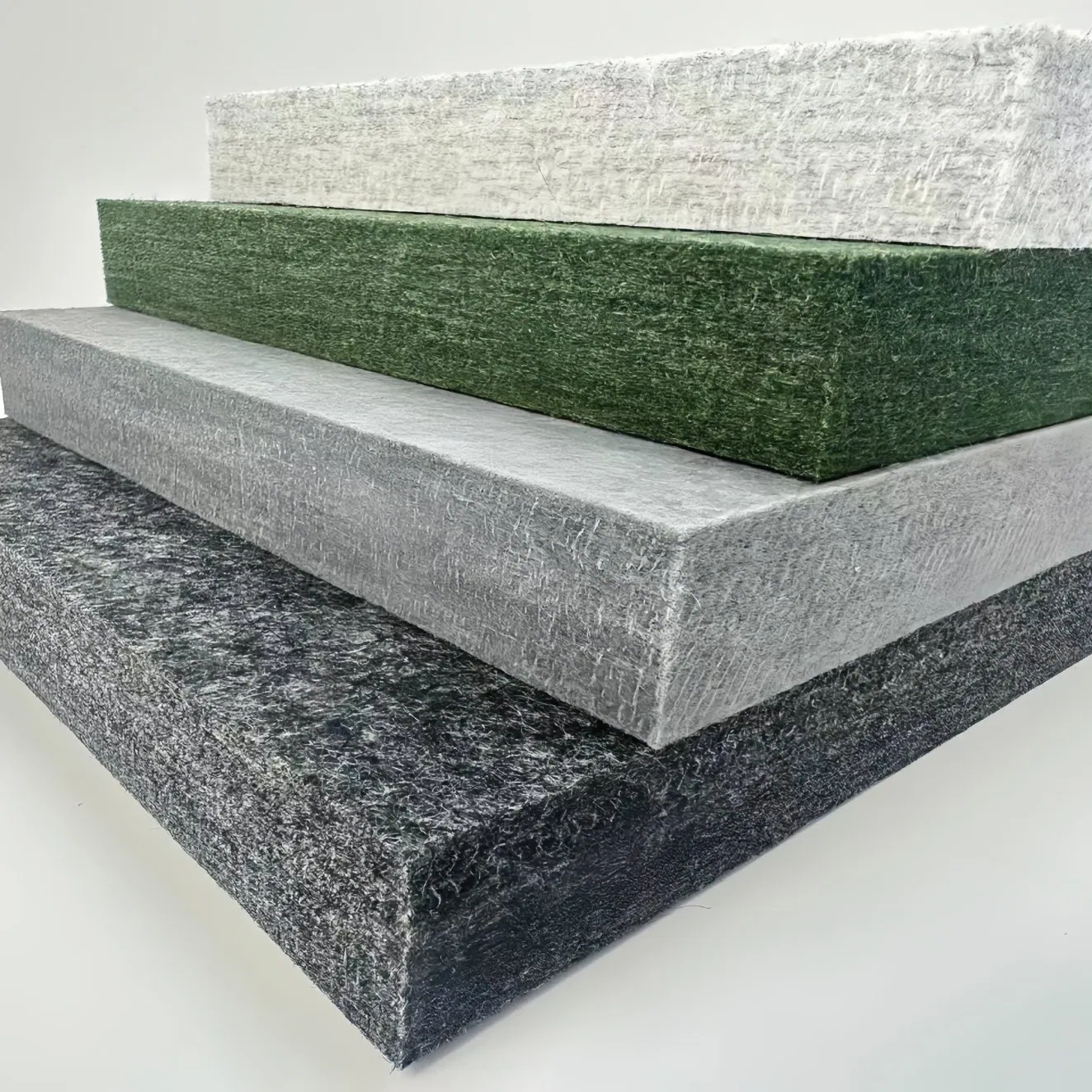 24mm Pet Felt Acoustic Panel with Aluminum Frame Edge Trim Wall Mount Kit Professional Acoustic Treatment Building Decorative Wall Material