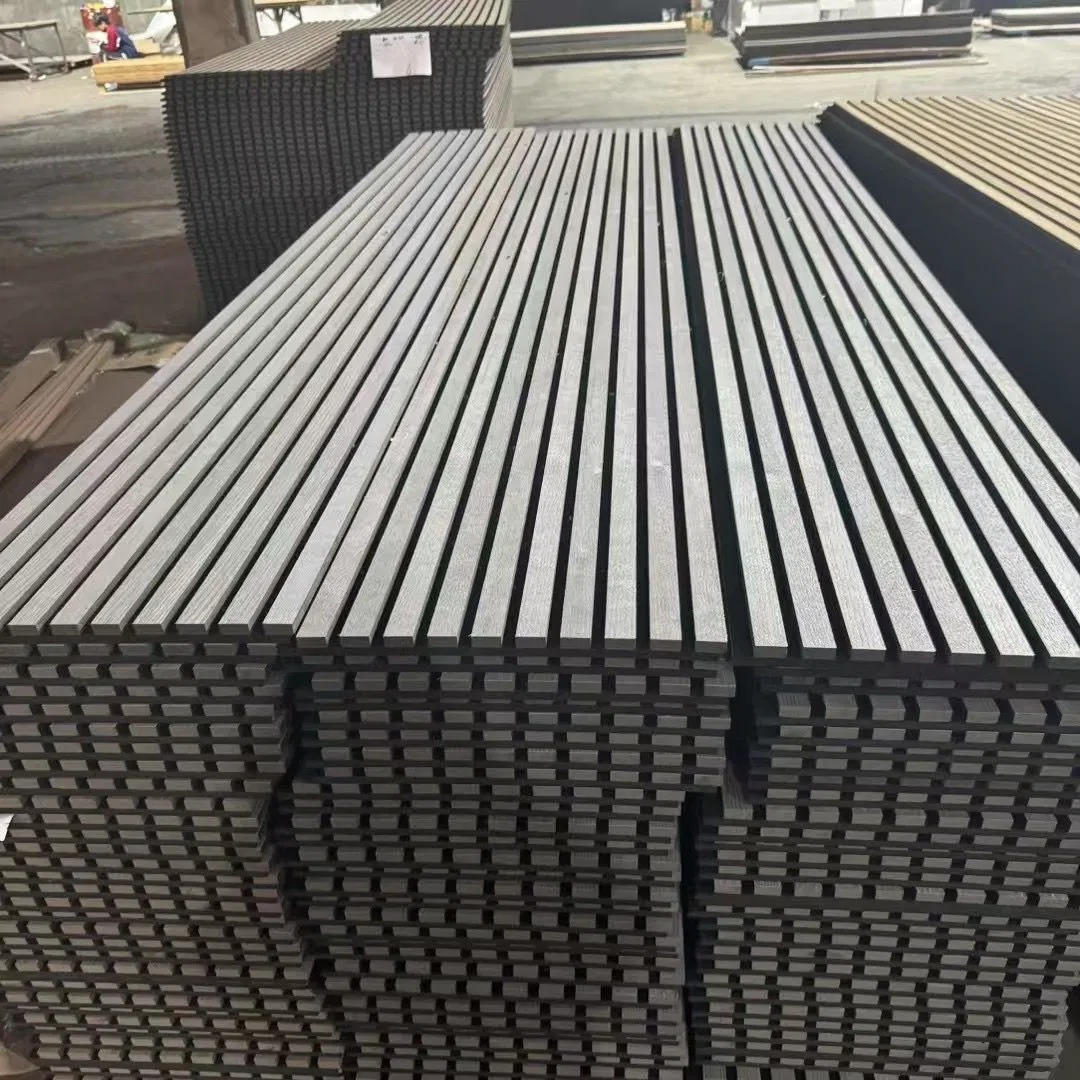 Custom Acoustic Wooden Wall Panels Soundproof Wood Slats Acoustic Panel Acoustic Diffuser Panels for Wall