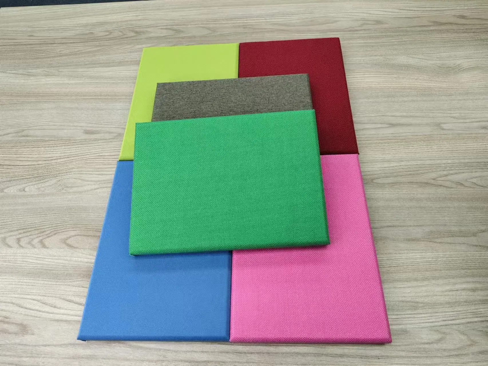 Clothing Fabric Fireproof Soundproof Acoustic Panel Fabric Wrapped Acoustic Fiberglass Wall Panel