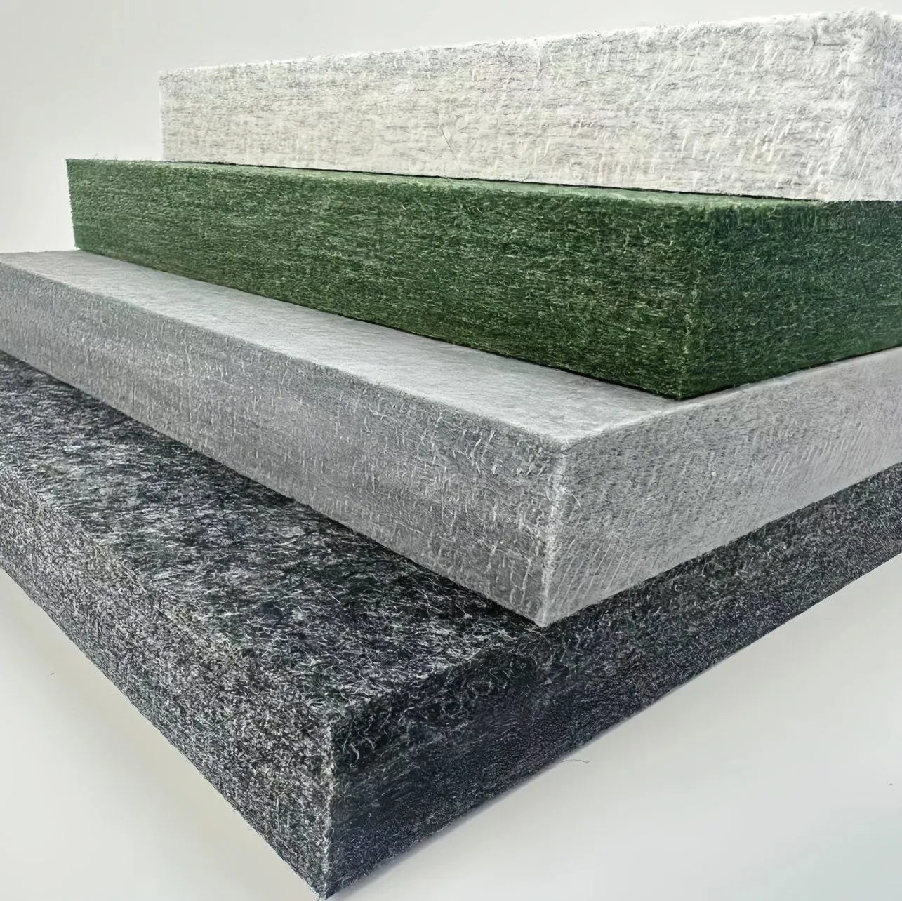 24mm Pet Felt Acoustic Panel with Aluminum Frame Edge Trim Wall Mount Kit Professional Acoustic Treatment Building Decorative Wall Material