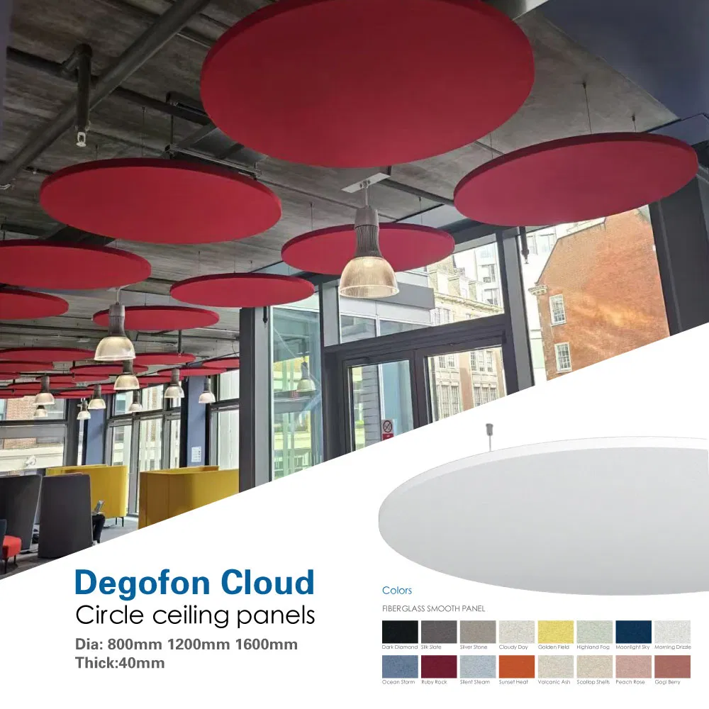 Custom Colours Top China Supplier 2X4 Sound Proof Acoustic Clouds Custom Colours