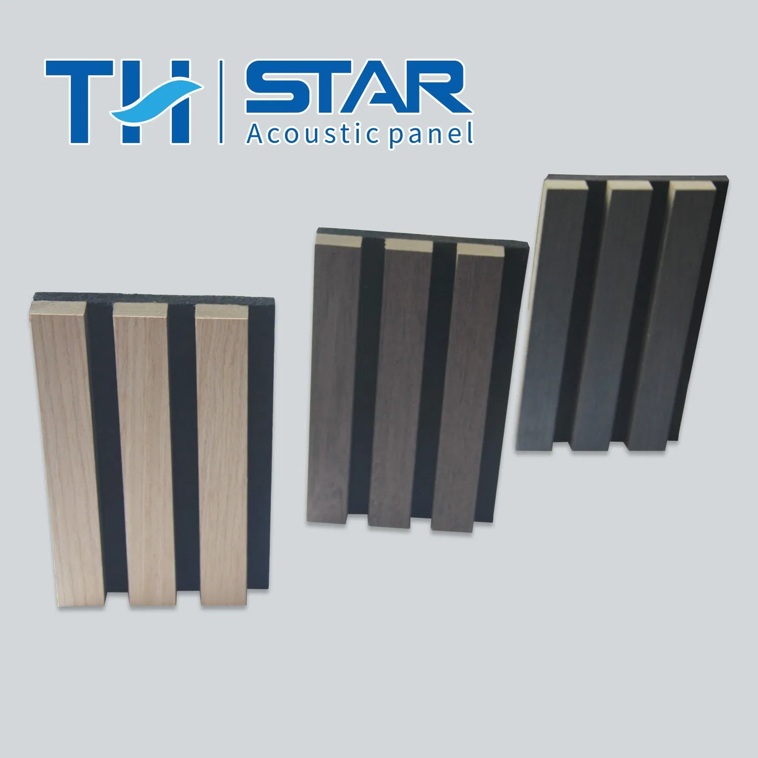 Delicate Colors Wood Acoustic Sound Diffuser Panel Wood Slat Soundproof Panel