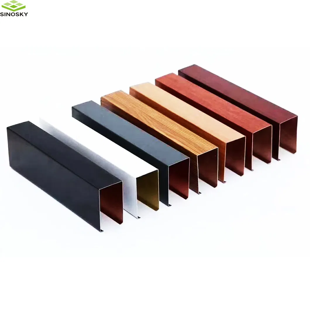 Aluminum Baffle Ceiling Case