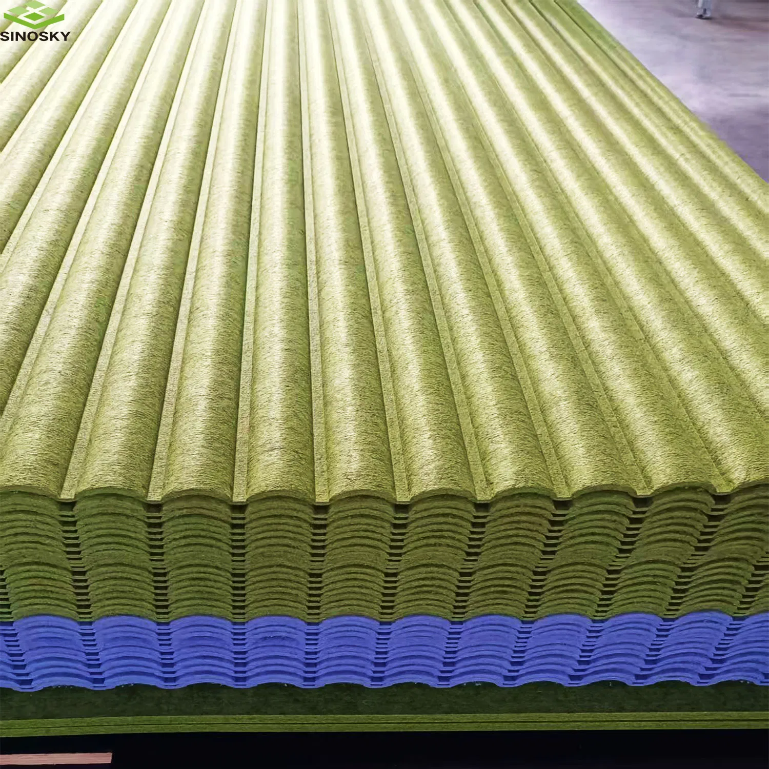 Sound Isolation Design Polyester Fiber Felt Acoustic Panel for Home Studio Wall Ceiling Door