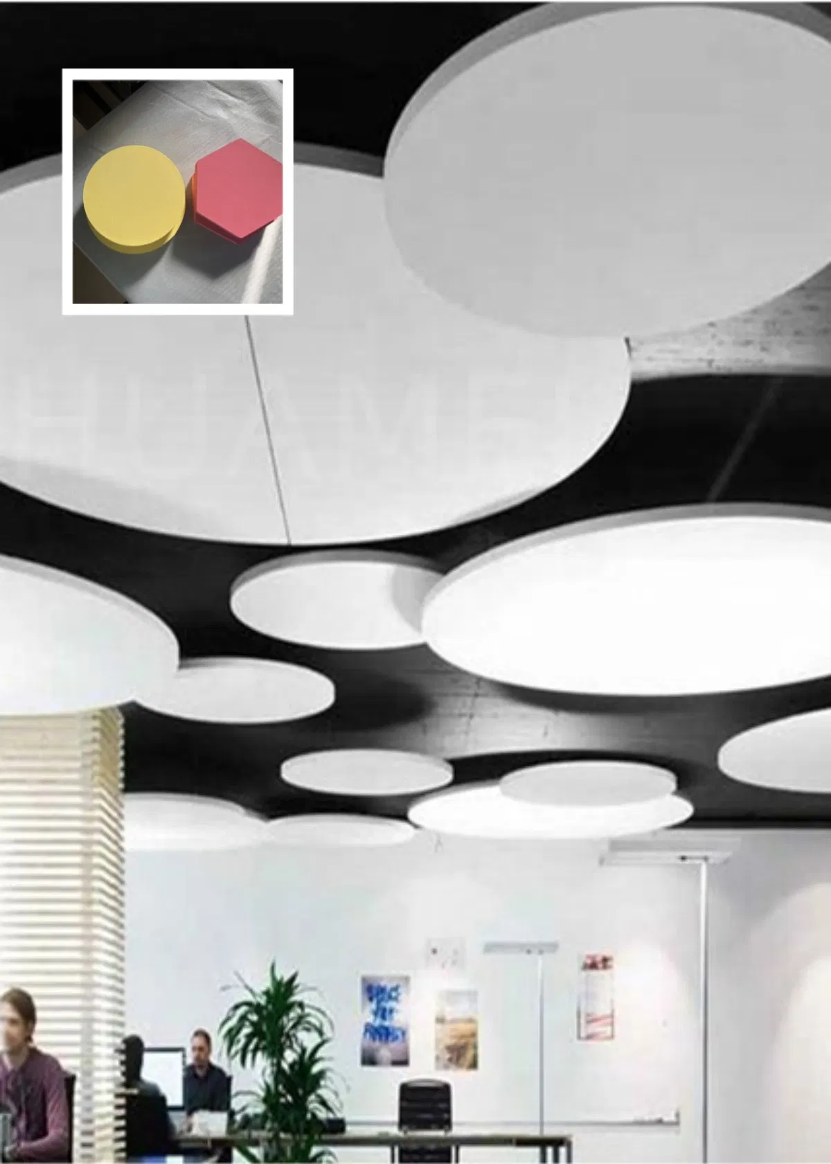 Lower Price Suspended Panel Fiberglass Acoustic Clouds