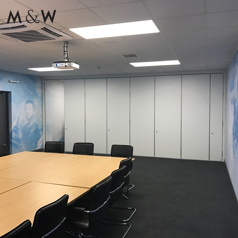 M&W Office Acoustic Sliding Movable Partition Walls Conference Hall Soundproof Folding Wall Partitions
