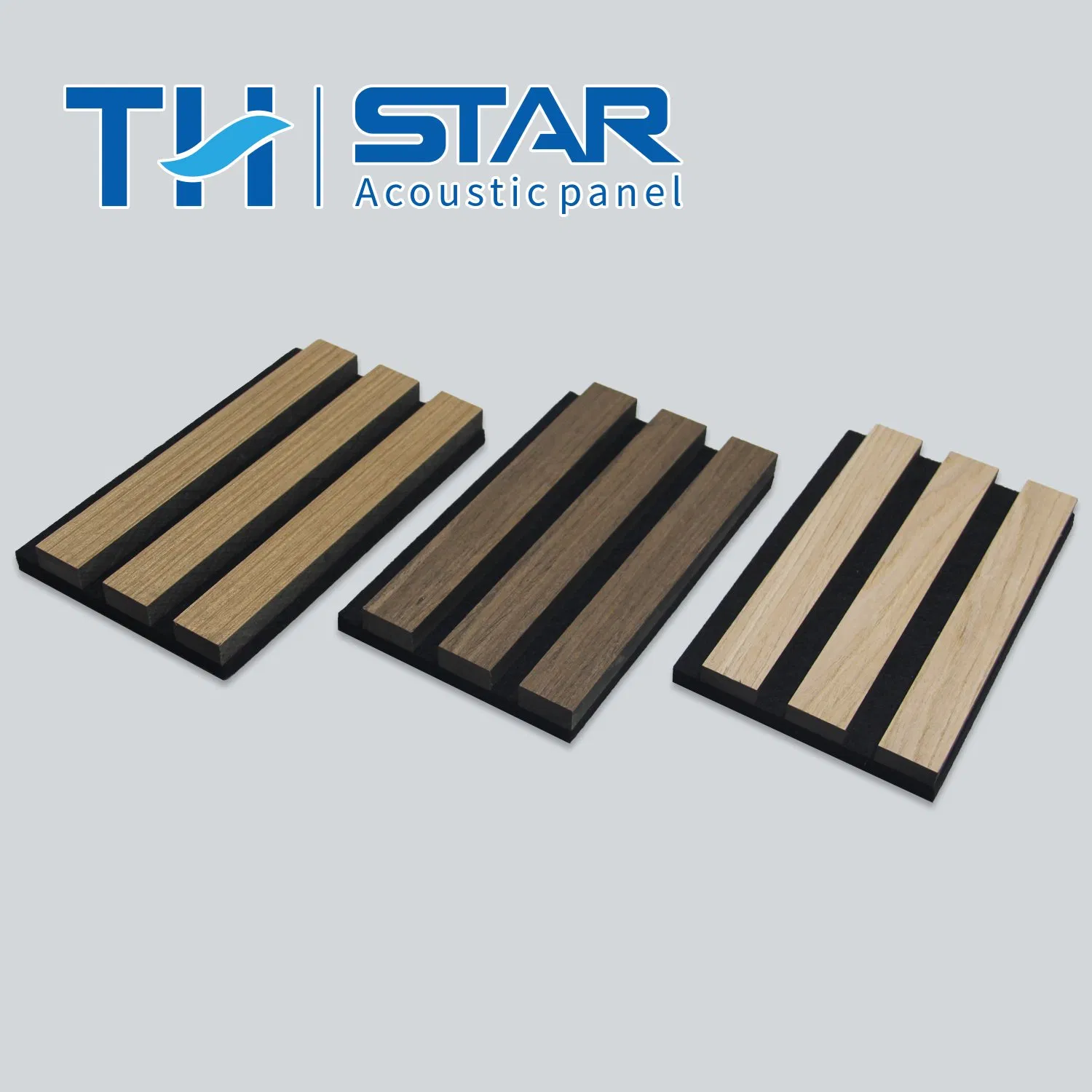 Customize Soundproof Panel Wooden Wall Diffuser Soundproofing Oak Slat Acoustic Panels