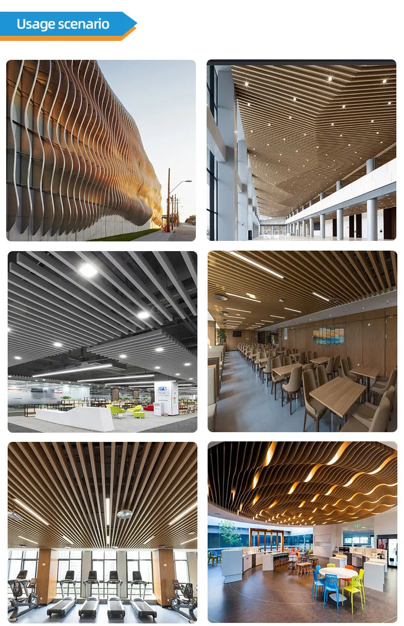 Baffle Ceiling Project Display