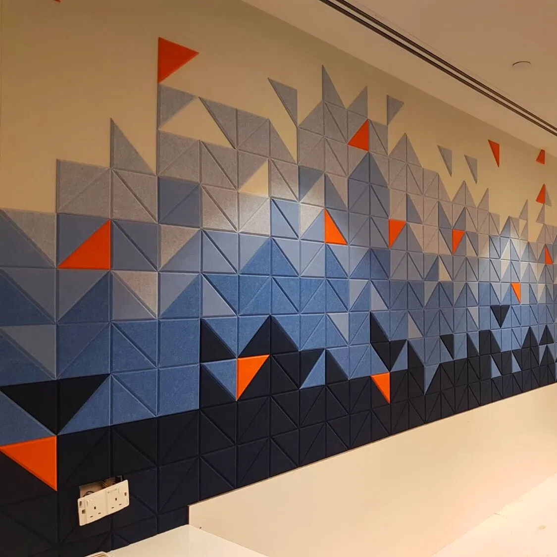 Noise Control Efficiently Sound Control Doors Decorative Polyester Acoustic Panels