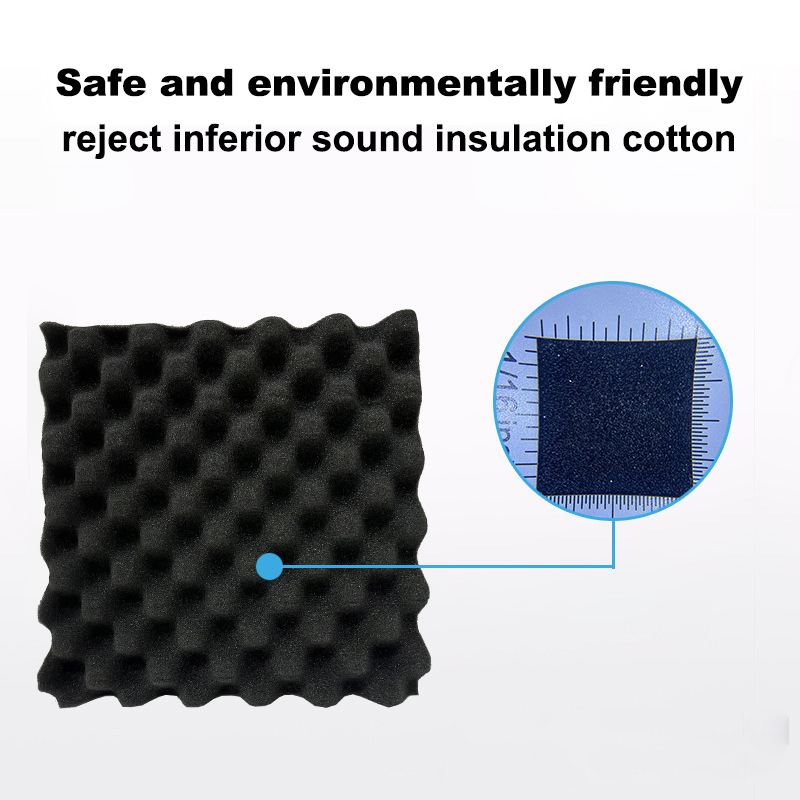 Modern Design Polyurethane Sound-Absorbing Wall Panels Self-Adhesive Soundproof Foam Panels