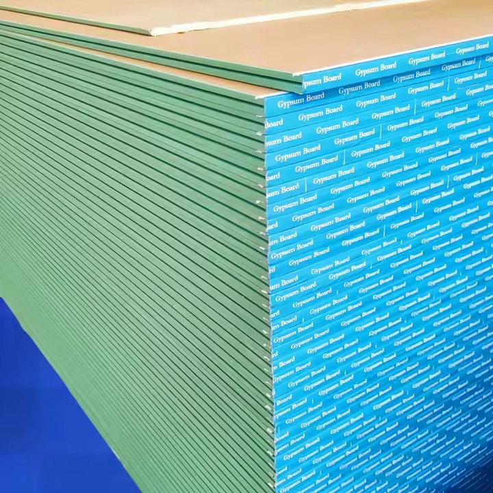 Antibacterial &amp; Stain-Resistant &amp; Superior Sound Insulation &amp; High-Temperature Resistant Gypsum Board