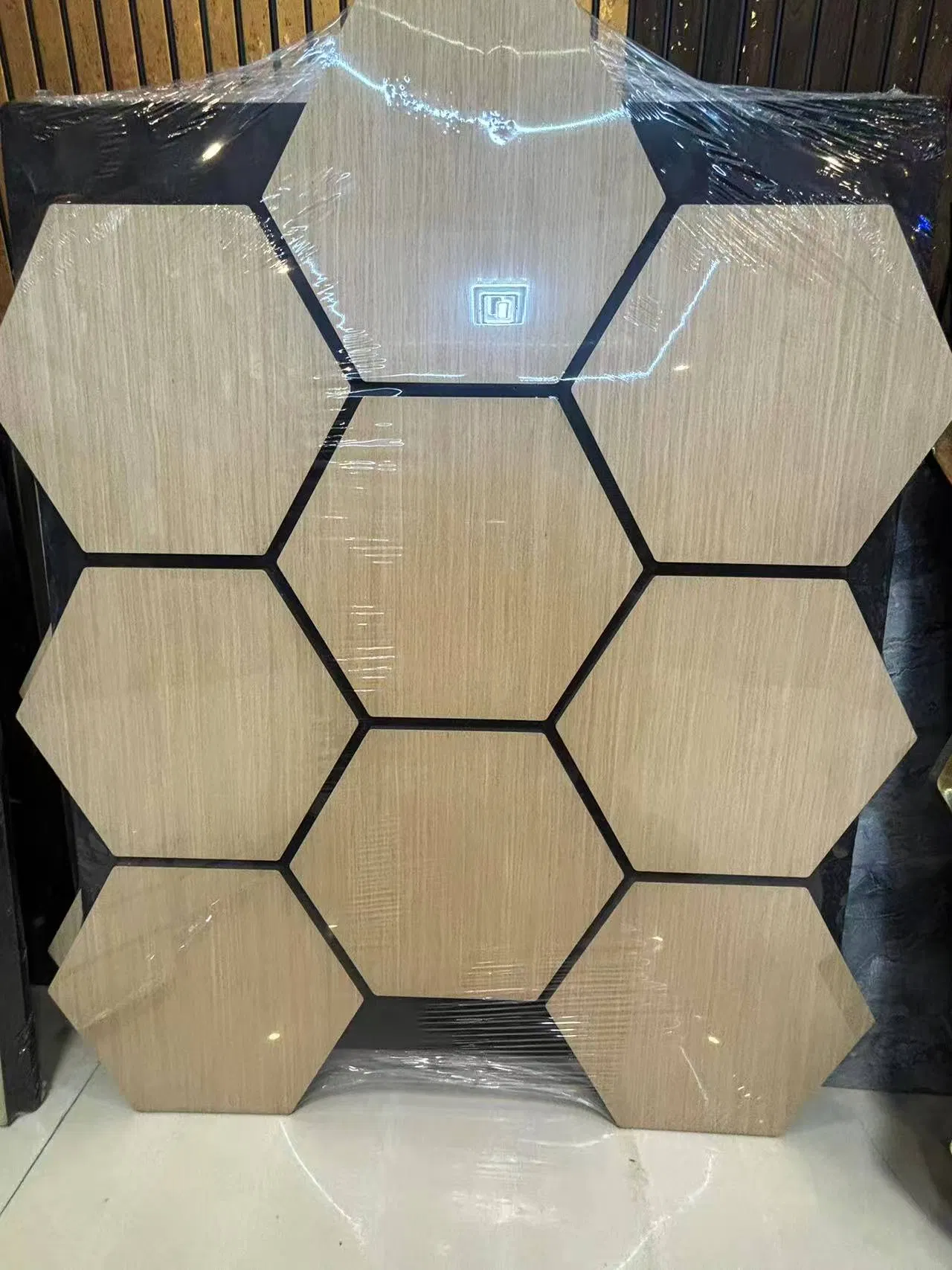 Factory Price New Design House Noise-Reduction Home Decor Interior Decorative 3D Wood Acoustic Wall Decoration Panel for Bedroom Livingroom Hotel Theatre