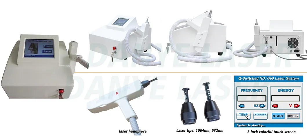 Q Switch ND YAG Laser Machine