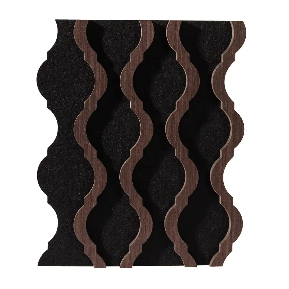 2024 New Trends Modern 60*60 Foam Acoustic Panel Sound-Absorbing Wall Panels for Hotels 3D Model Design with Carton Packaging