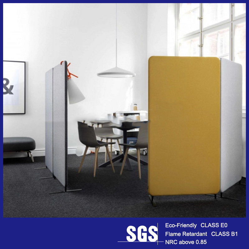 Movable Acoustic Partition Operating Room Wall Panel Fiber Acoustic Modesty Panels Office Partition