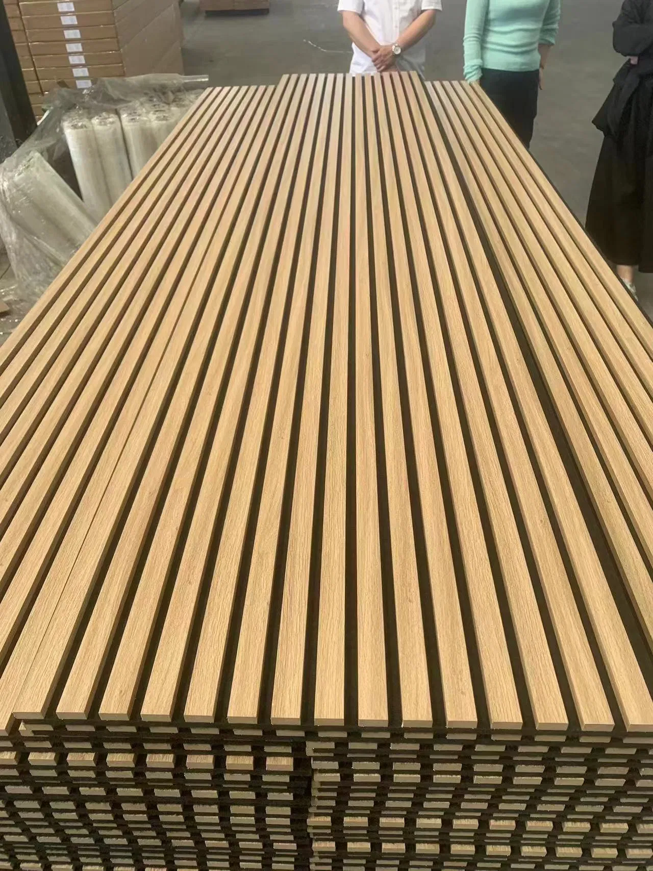 Wood Acoustic Insulation Sound Board for Wall Decoration in KTV Room