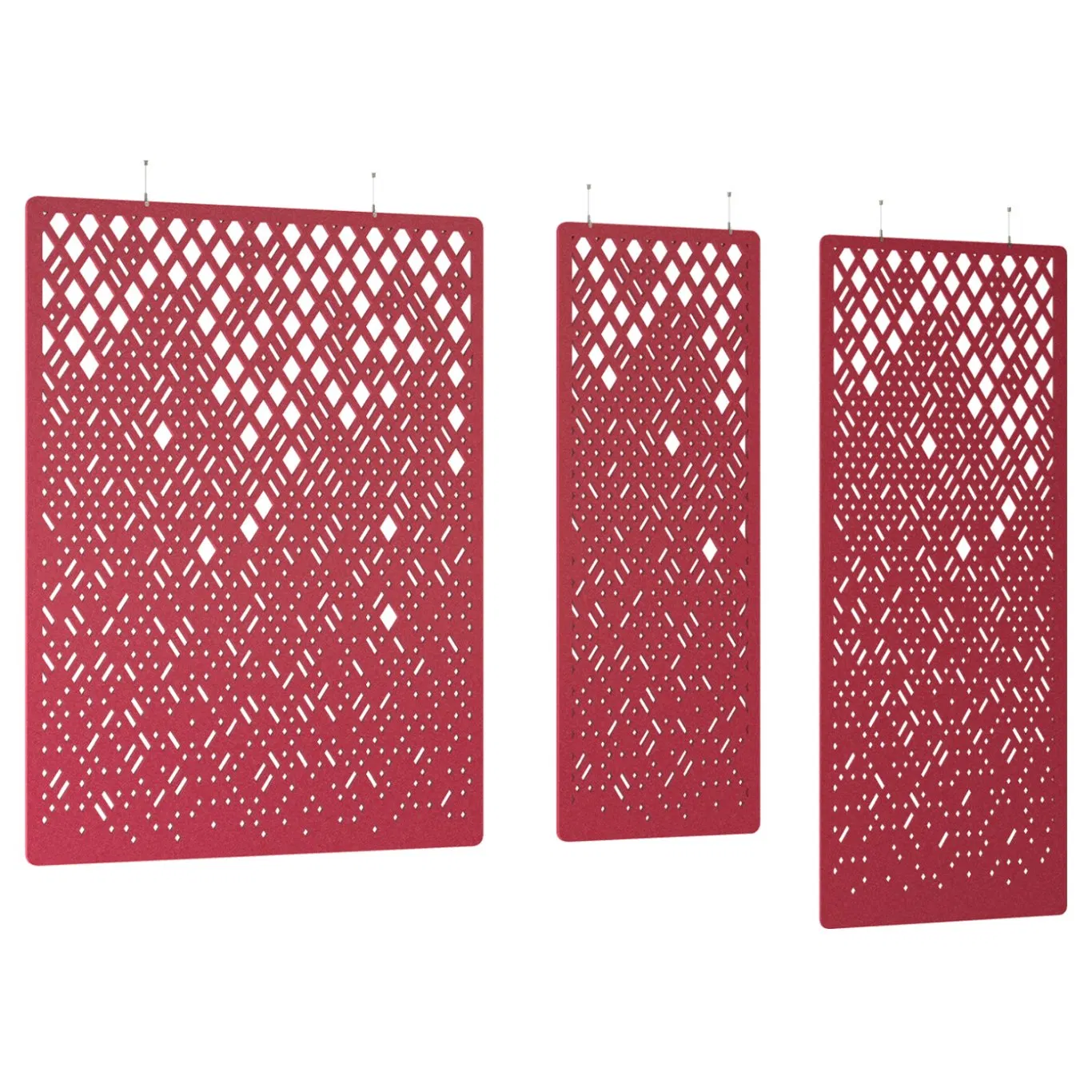 Carved Pet Fire Resistance Acoustic Panel with Ceiling Tile