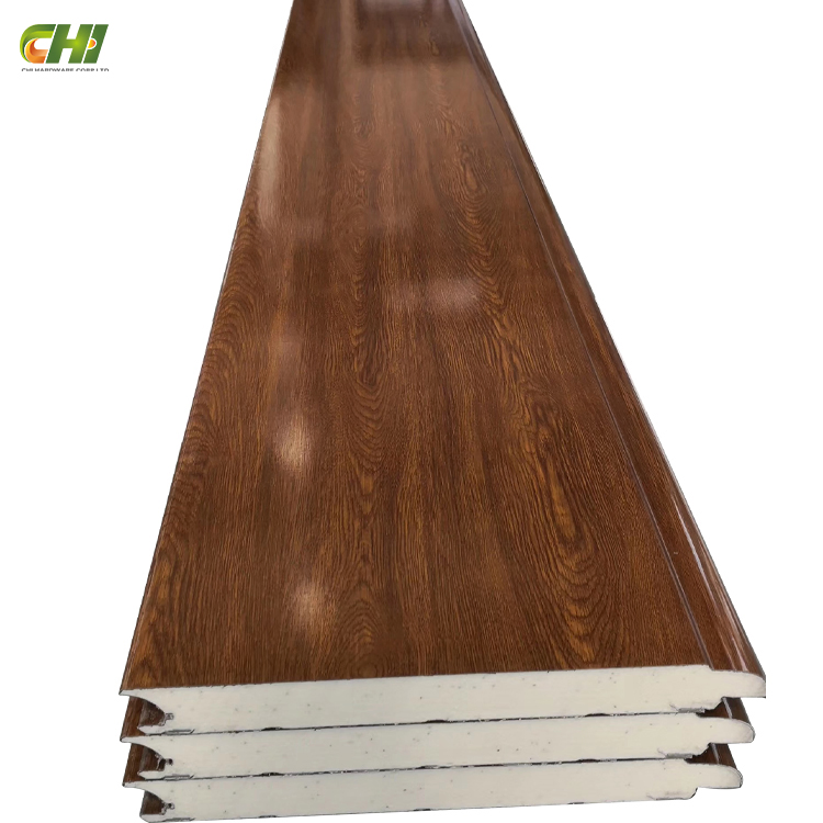 MDF Tongue and Groove Precast Concrete Panel Groove Wooden Polyester Acoustic Pipe Wall Raised Panel Steel Garage Door Press